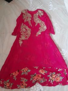 Beautiful Pink Floral Dress