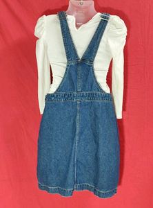 H&amp;M Denim dungaree dress