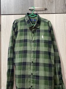Ralph Lauren Green Check Shirt
