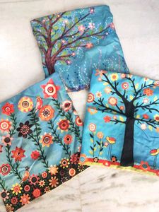 Artistic Cushion Covers (Set Of 3)