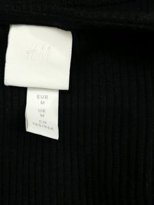 H&amp;M Black Western Crop Top(women&#39;s)