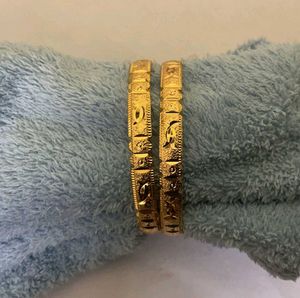 new and small Gold Bangles