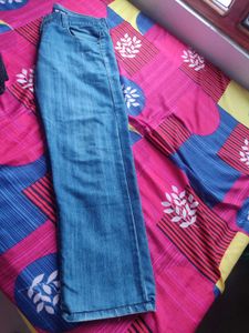 Blue Straight Jeans