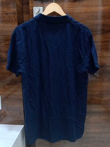 Navy Blue Polo Tshirt Men