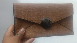 Formal Yet Chic Brown Clutch For Women 🤎✨