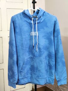 💥BUY1GET1💥 imported blue tie-dye or crystal wash hoodie