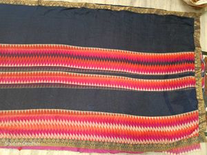 🇳🇿💫🎀Elegant Navy Blue Saree