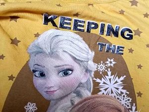 Frozen Elsa &amp; Anna Long Sleeve Top