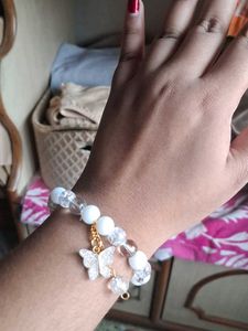 Butterfly Beaded Bracelet