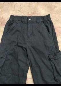 Black Cargo Pants
