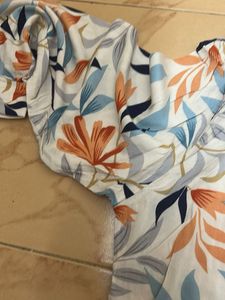 Printed Shirt Dress