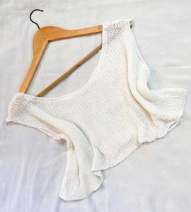 Pinterest Crochet Distress Crop Top A