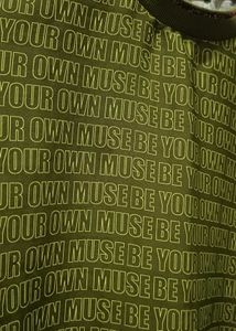 Olive &#39;Be Your Own Muse&#39; Tee