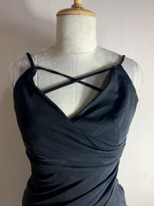 Plunge Long Dress