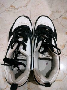 Black &amp; White Casual Sneakers