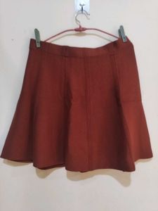 Maroon Skater Skirt