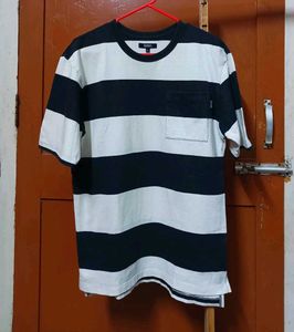 Striped T-Shirt with Pocket