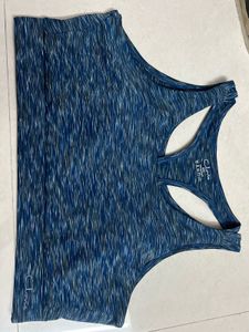 Clovia Sports Bra padded - Blue