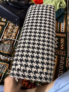 Houndstooth Tote Bag