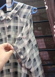Gingham Checkered Shirt - Size Xxl