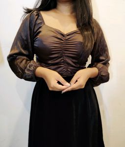 Dark Brown Top