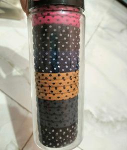 Rubber band bottle