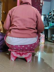 Red &amp; White Bath Mat