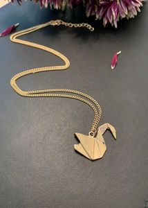 URBANIC Origami Swan Necklace