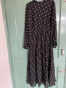 Polka Dot Maxi Dress