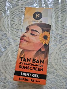 Sugar Tan Ban Light Gel Sunscreen
