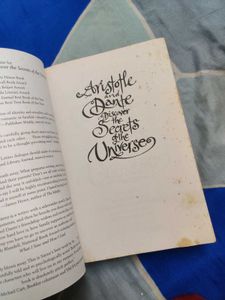 Aristotle &amp; Dante Book