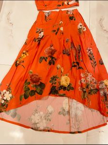 Floral Two-Piece Dress