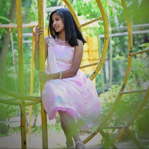 Elegant Pink Party Dress