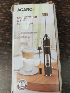 Agaro Milk Frother &amp; Whisk