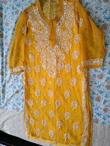 Elegant Yellow Kurta