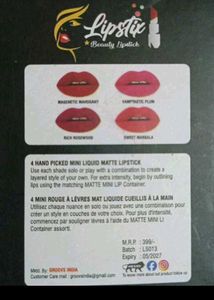 Liquid Matte Mini Lipstick Set
