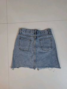 Denim Mini Skirt