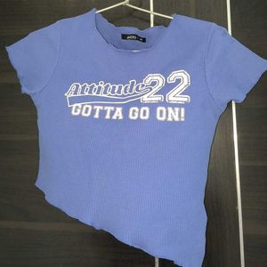 Blue Attitude Tee