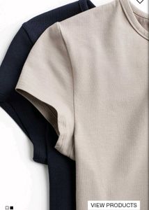 H&amp;m 2-pack Crop Tops