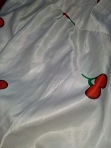 Cherry Print Skirt