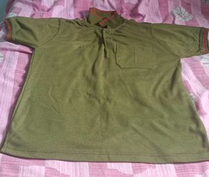 Olive Green Polo T-Shirt