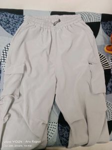 Grey Cargo Pants
