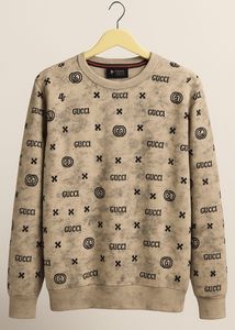 Premium Beige GUCCI-Inspired Sweatshirt – Urban St