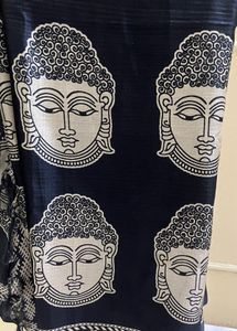 Buddha Print Scarf