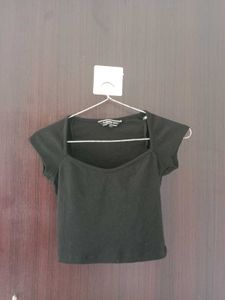 Black Crop Top