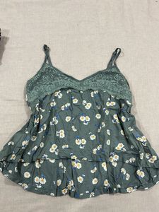 Floral Lace Cami Top