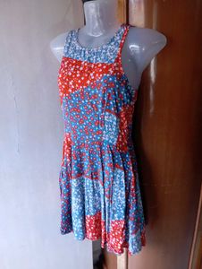 Floral Patchwork Dress