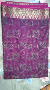 Cotton saree