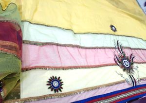 Beautiful Yellow base Saree For Wedding N Haldi To