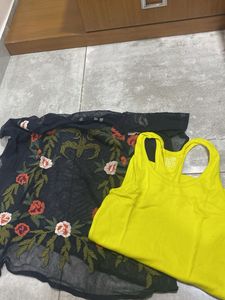 Tank Top & Floral Cover-Up